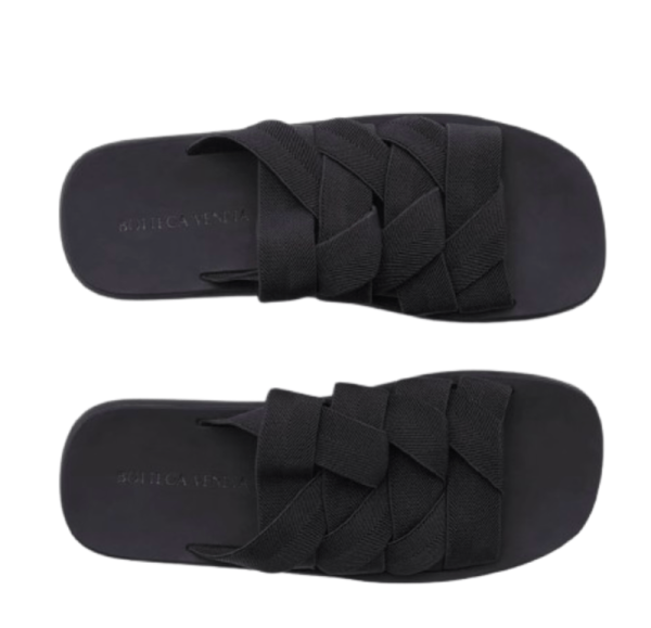 Bottega Veneta Plat Mule Black