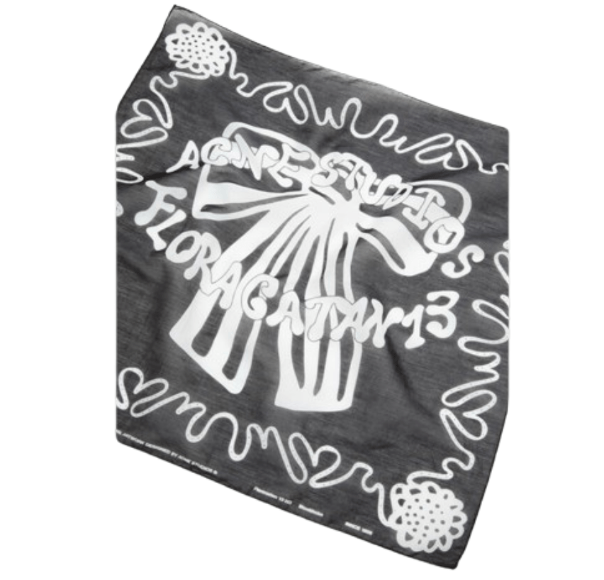 Acne Studios Printed Square Scarf