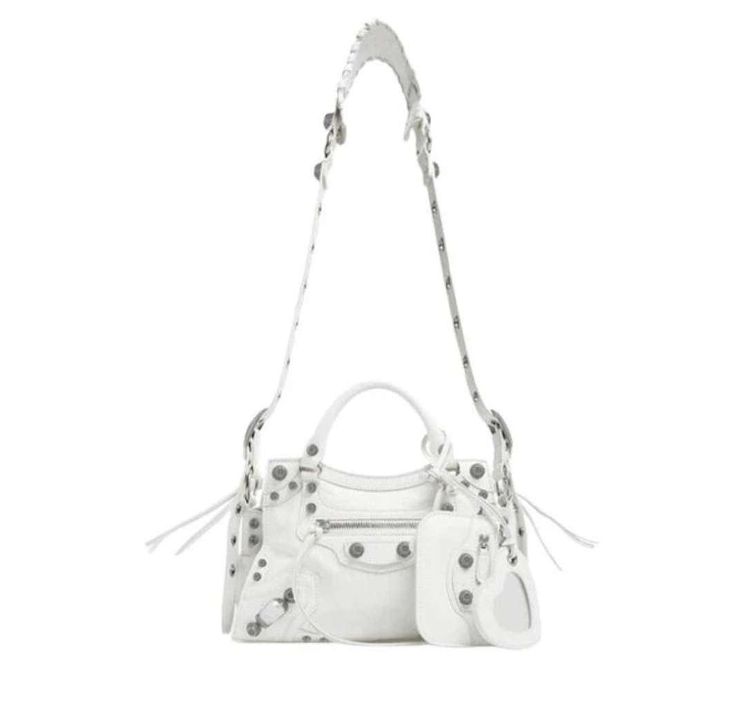 Balenciaga Neo Cagole XS Handbag White