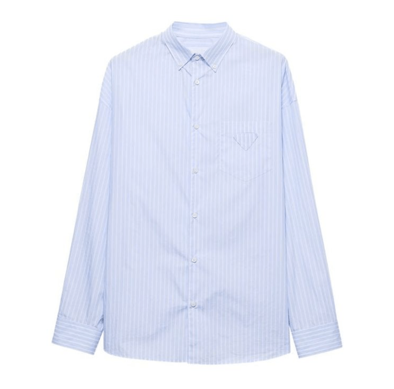 Prada Striped Button-Down Shirt