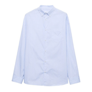 Prada Striped Button-Down Shirt