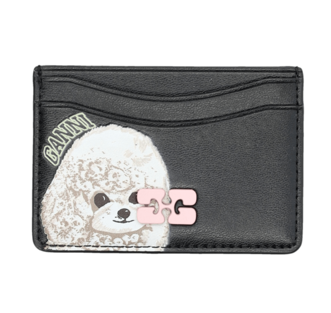 GANNI Black Cardholder