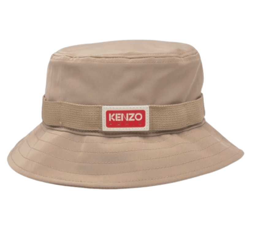 Kenzo Jungle Bucket Hat Beige 