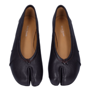 Maison Margiela New Tabi Ballerina Flats - Aubergine 