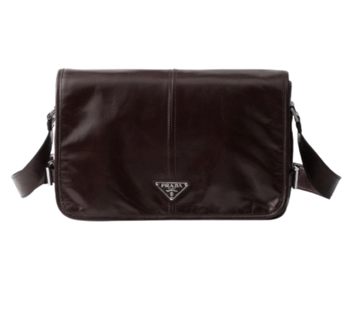 PRADA Leather Shoulder Bag 