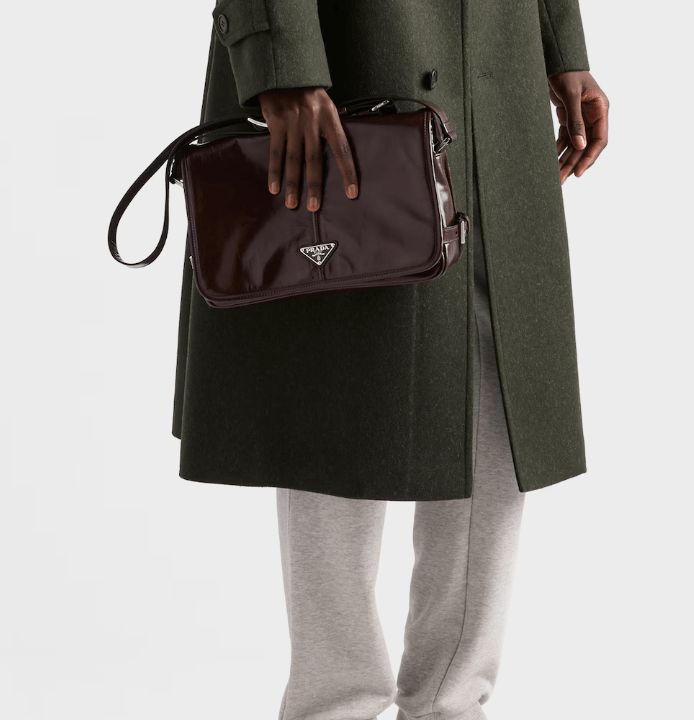 PRADA Leather Shoulder Bag 
