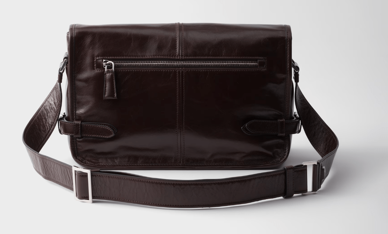PRADA Leather Shoulder Bag 