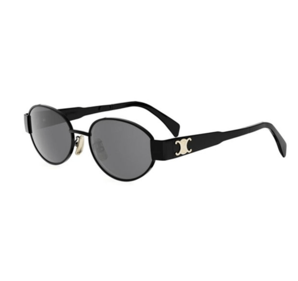CELINE Triomphe Round Frame Sunglasses