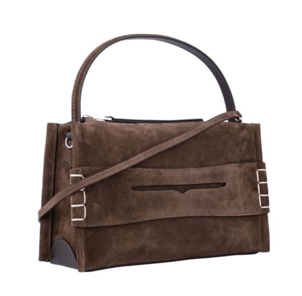 JW ANDERSON Loafer Suede Shoulder Bag