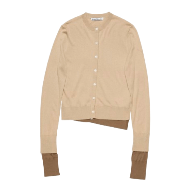 Acne Studios Layered Silk Cardigan