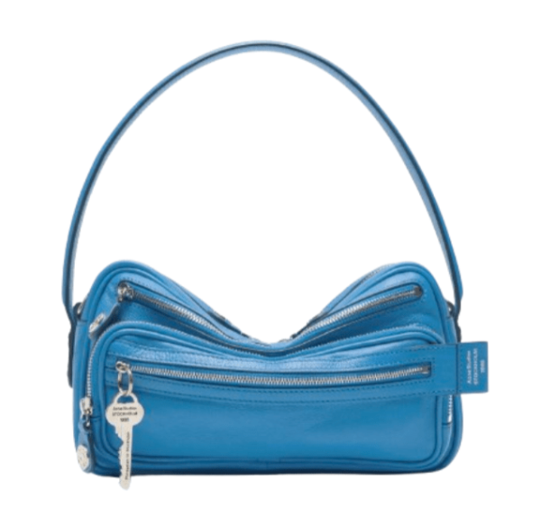 Acne Studios Camero Party Shoulder Bag Cobalt Blue