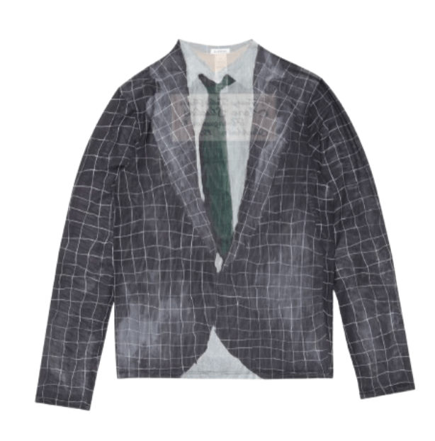 Acne Studios Mesh Print T-Shirt