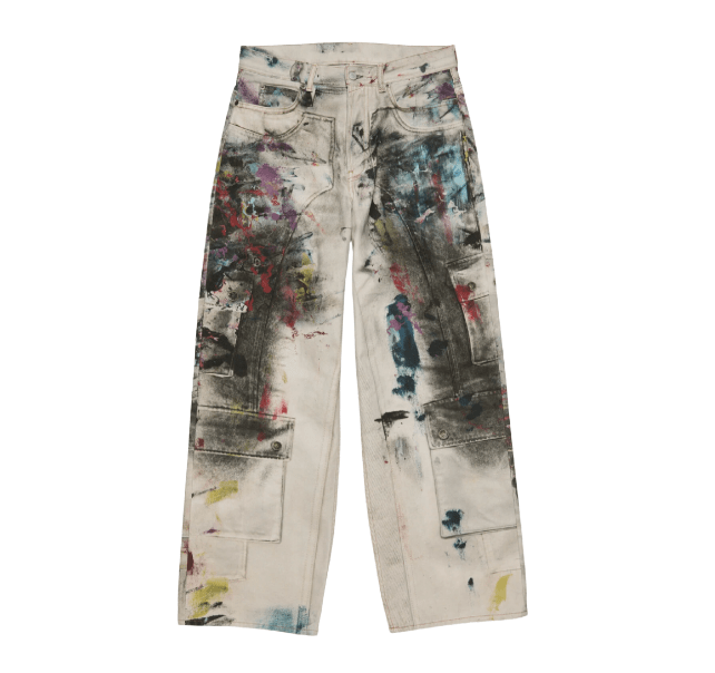 Acne Studios Beige Denim Pants