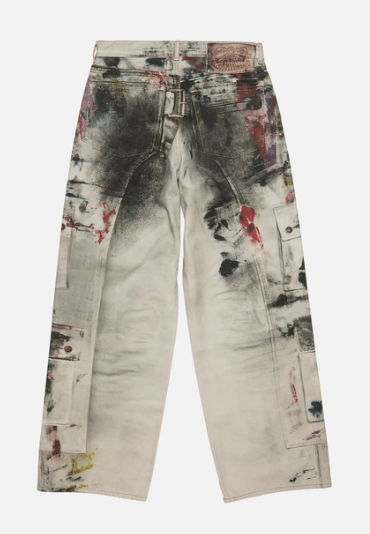 Acne Studios Beige Denim Pants