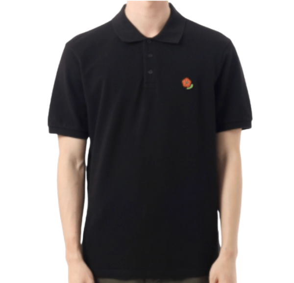 KENZO Pop Embroidery Slim Polo Shirt 