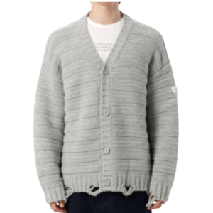 MM6 Numeric Logo Cardigan