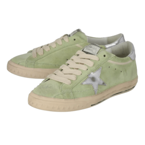 GOLDEN GOOSE Superstar Suede Sneakers - Green