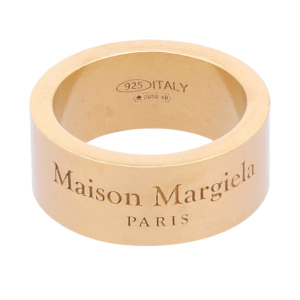 Logo Ring - Yellow Gold