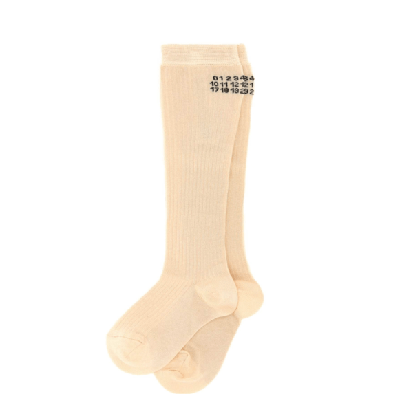 MM6 Maison Margiela Beige Socks          Hỏi ChatGPT