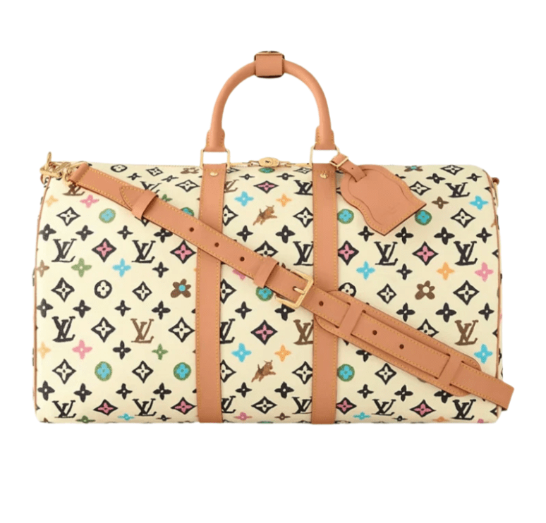 Louis Vuitton Keepall Bandouliere 45 Vanilla