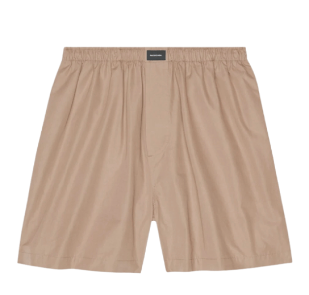 Balenciaga Pyjama Shorts Beige