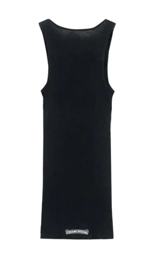 Chrome Hearts Hairy Cross Rib Tank Black