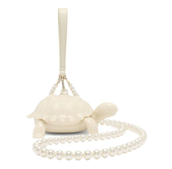 Simone Rocha Ivory Clutch Bag