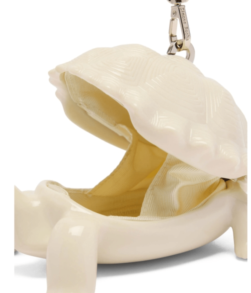 Simone Rocha Ivory Clutch Bag