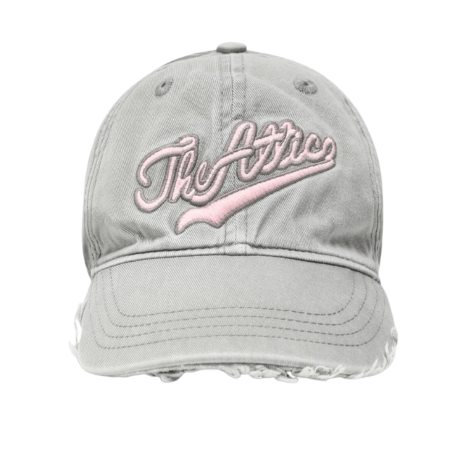 THE ATTICO Grey Ball Cap
