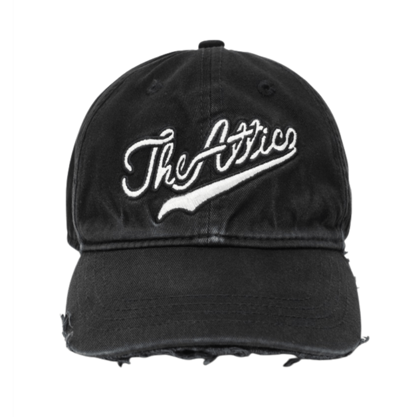 THE ATTICO Black Ball Cap