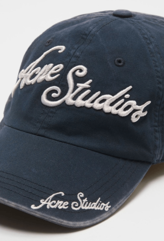 Acne Studios Blue Ball Cap