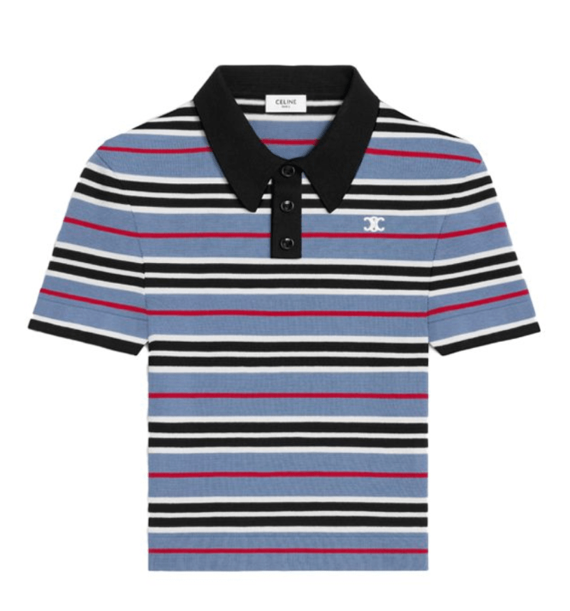CELINE Multicolor Polo Shirt