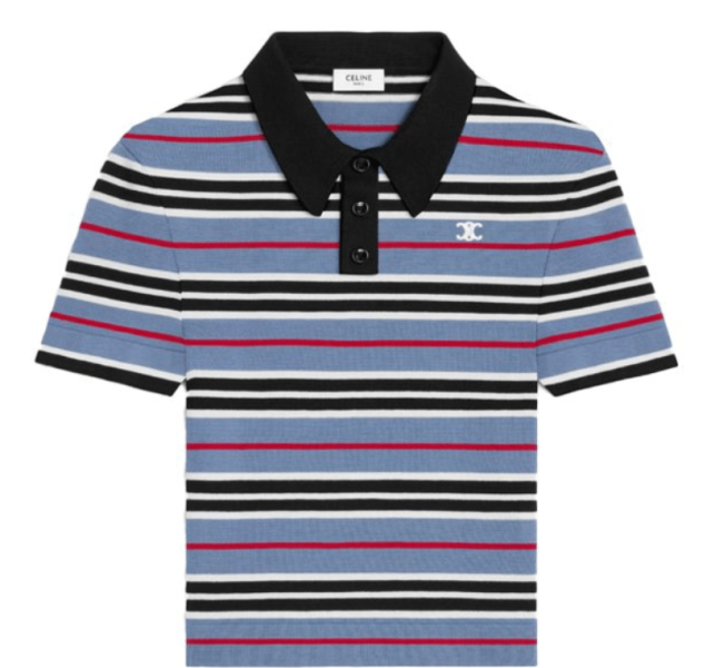 CELINE Multicolor Polo Shirt