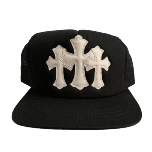 Chrome Hearts Cemetery Trucker Hat Black