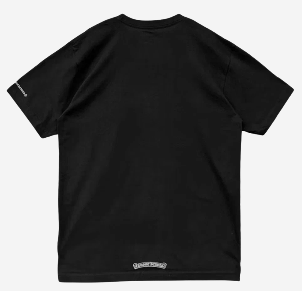 Chrome Hearts Short Sleeve Pocket Crew Black