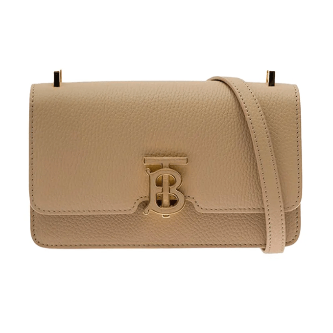 TB Shoulder Bag - Beige