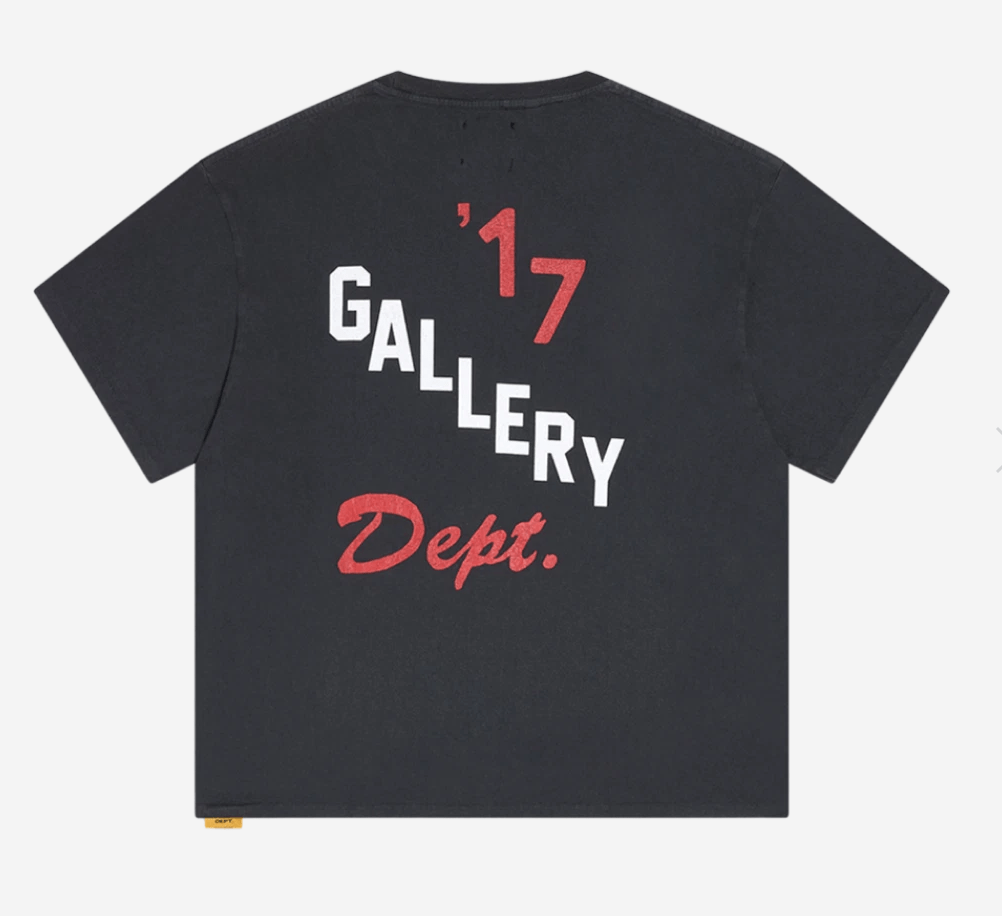 Gallery Dept. Boxing Merch T-Shirt Vintage Black