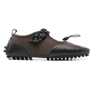 Cecilie Bahnsen Brown and Black Flat Shoes