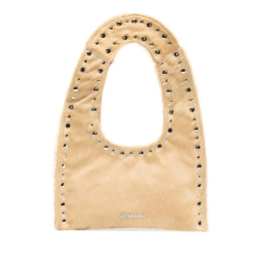 Gimmaguas FRANCA Beige Mini Tote Bag