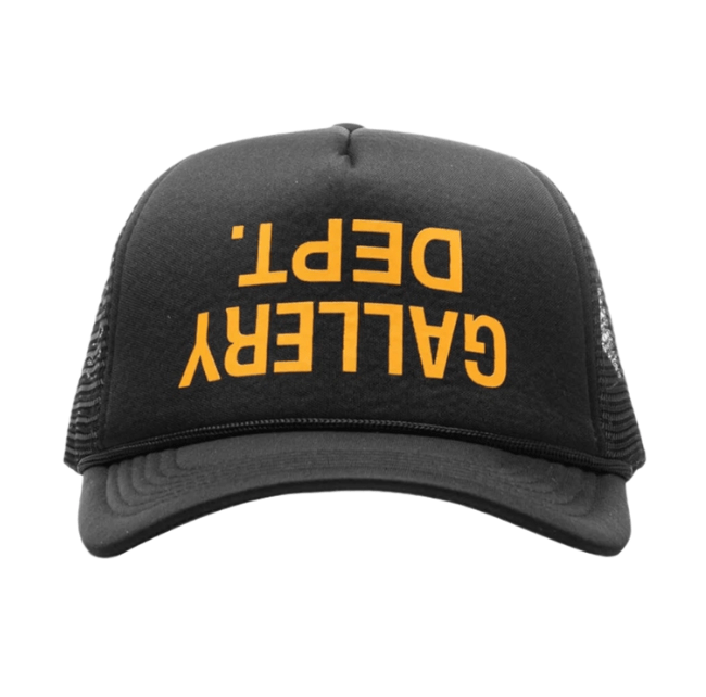 Gallery Dept. Fucked Up Trucker Cap Black
