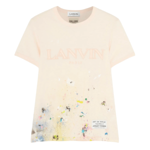 (W) Gallery Dept. x Lanvin Embroidered Painted Pattern T-Shirt Ivory