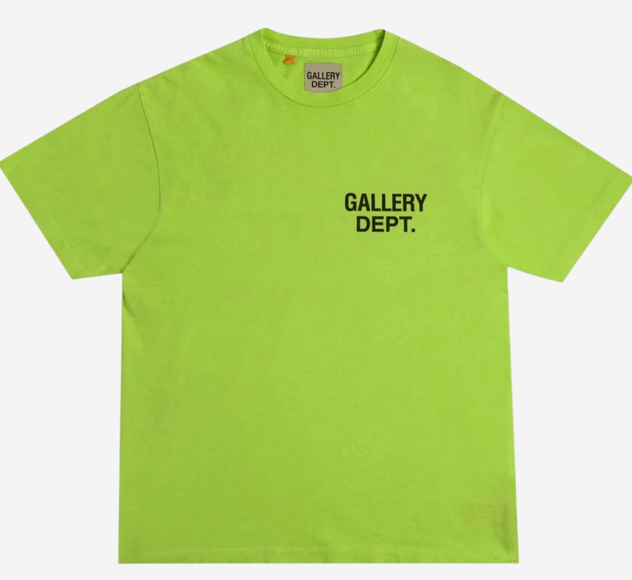 Gallery Dept. Souvenir T-Shirt Lime Green