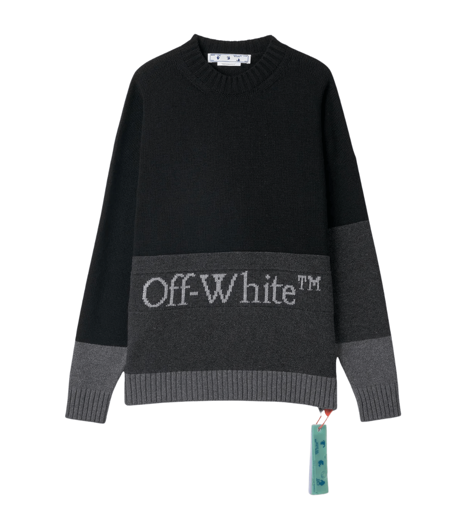 Logo Wool Knit - Black/Multicolor
