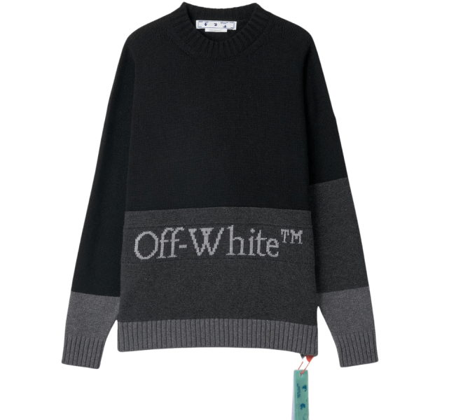 Logo Wool Knit - Black/Multicolor