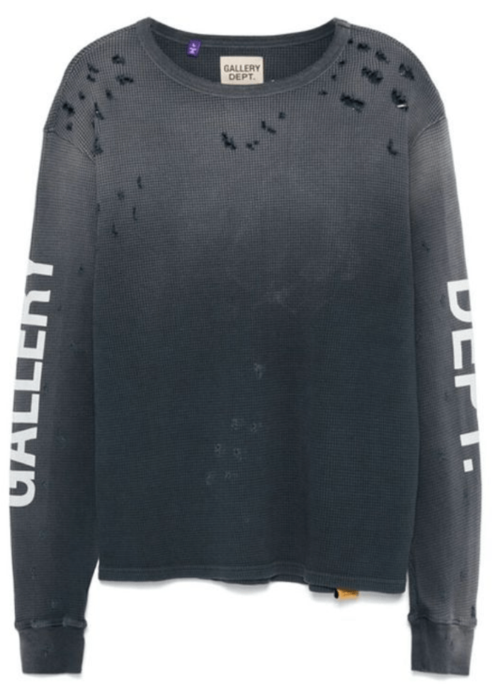 Logo Detail Waffle-Effect Knit