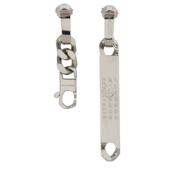 MM6 Maison Margiela Silver Earrings