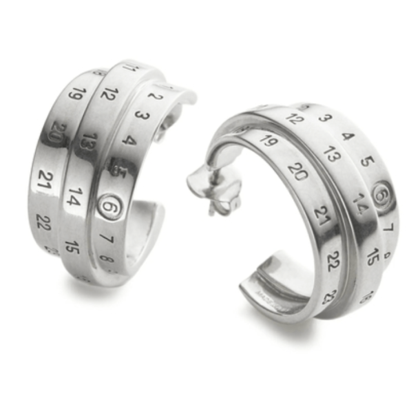 MM6 Maison Margiela Silver Earrings