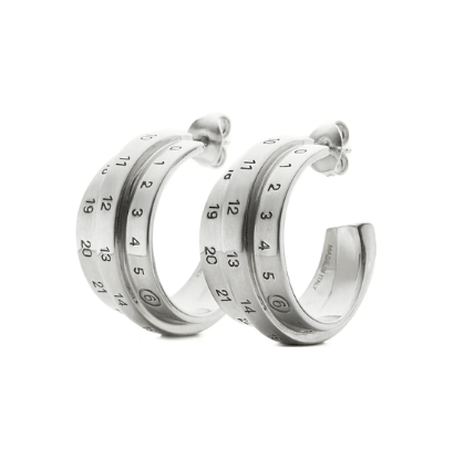 MM6 Maison Margiela Silver Earrings