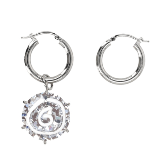 MM6 Maison Margiela Silver Earrings