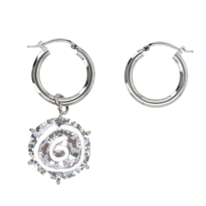 MM6 Maison Margiela Silver Earrings